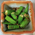 ともえcook's cooksnap of when they made オクラのおかかしょうゆ炒め.