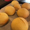 さゆりん♡'s cooksnap of when they made ノンオイル♪かぼちゃメロンパン*。゜.