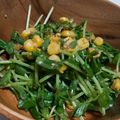 fu♪♪'s cooksnap of when they made 簡単！めちゃうま♪無限豆苗＆コーン♪.