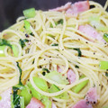 Miiiママ's cooksnap of when they made 【白だしで】簡単！小松菜の和風パスタ.