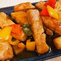 MizuhoBank's cooksnap of when they made 安いマグロは焼く♪ピーマン入りで中華風.