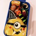 えリﾋﾟｮﾝ★'s cooksnap of when they made ミニオンのハロウィン弁当★.