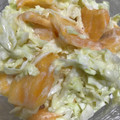 おのみちゃん's cooksnap of when they made 柿がおかずに！柿とキャベツのマヨサラダ.