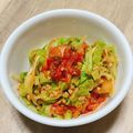 一番星寿美次郎's cooksnap of when they made レンチンキャベツのキムチ納豆和え.
