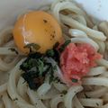 ひぃちゃんひー's cooksnap of when they made 簡単ランチ☆贅沢明太クリーム釜たまうどん.
