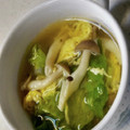 ☆ミルミル's cooksnap of when they made 醤油クレソル　レタスとしめじと卵のスープ.