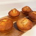 u_namika's cooksnap of when they made 卵白消費に！くるみのフィナンシェ風ケーキ.