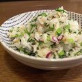 KEI〜☆'s cooksnap of when they made 菜飯☆大根の間引き菜ver..