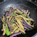 クックMW96EM☆'s cooksnap of when they made さつまいもとピーマンの胡麻味噌炒め.