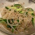 yucchy○'s cooksnap of when they made きゅうりともやしのツナ和え.