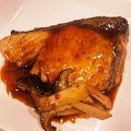 なーなちゃん's cooksnap of when they made ぶりのピリ辛照り焼き♪しめじも加えて♪.