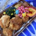 ariyuch's cooksnap of when they made ハムの花は斜め切り～華やかな弁当隙間埋め.