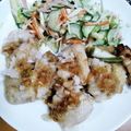 たけ2023's cooksnap of when they made 簡単！鶏モモの香味ダレおろし添え.
