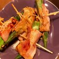 sumire:D's cooksnap of when they made オクラのベーコン巻き☆.
