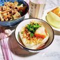 STimeBlues's cooksnap of when they made いつもあなたに明太ネギおかか乗っけ豆腐.