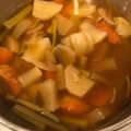 のらむーちょ's cooksnap of when they made 圧力鍋で♪大根の洋風コンソメポトフ.