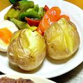 mayukodon's cooksnap of when they made 簡単ベイクドポテト✤じゃがバター.