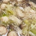 菜つ実☆ミ's cooksnap of when they made 鶏団子レタス鍋♪♪.