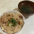 papikun's cooksnap of when they made 屋台の味！イカ焼きメシ！.