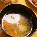 ♡おにぎり♡'s cooksnap of when they made 胃腸に優しい♡体ポカポカ♪♪鶏団子スープ.