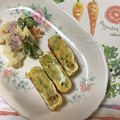おはなすき's cooksnap of when they made えびきゃべ～キャベツの卵焼き～.
