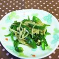 龍青空ママ's cooksnap of when they made 簡単☆ピーマンとえのきの白だしバター炒め.