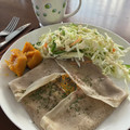 miko23kr's cooksnap of when they made 卵不使用☆そば粉のガレット生地.