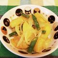 龍青空ママ's cooksnap of when they made いんげんじゃが芋チーズ炒めカレー味.