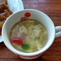 花時計咲いた's cooksnap of when they made ふわふわ卵スープ.