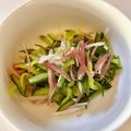 azbjbn's cooksnap of when they made みょうがときゅうりの和え物.