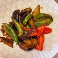 ピーナッツ子♪'s cooksnap of when they made なすとピーマンの味噌炒め.