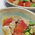 さよまさ's cooksnap of when they made 鶏肉とオクラのトマト味噌炒め.