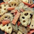 プルンバゴ's cooksnap of when they made 根菜のさっぱり胡麻ゴマきんぴら.
