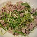 食パンダ's cooksnap of when they made 鶏肉と水菜のシンプル炒め.