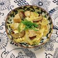 コムギ大好き's cooksnap of when they made 椎茸たっぷり！親子丼♪椎茸香る♡.