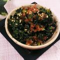 クックHG9V8Y☆'s cooksnap of when they made かぶの葉っぱでもう1品！かぶの葉の炒め物.