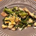 tsubababa's cooksnap of when they made 豚肉とニラの卵炒め.