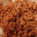 ゆうママ0616's cooksnap of when they made 豚そぼろ、ごはんがすすむ.