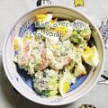 ひトみ's cooksnap of when they made ブロッコリー＆エビ＆ゆで卵のサラダ.