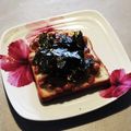神風＊'s cooksnap of when they made マヨ納豆焼き海苔トースト☆.