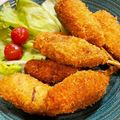 MizuhoBank's cooksnap of when they made じゅ～しぃ串カツ♪.