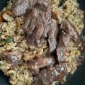 秀狼1011's cooksnap of when they made ランチ☆美味しい♡ピーマン牛肉チャーハン.
