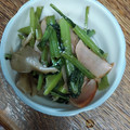 mituh's cooksnap of when they made ◇◇小松菜と舞茸、お揚げの炊いたん◇◇.
