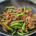 ｸﾏﾘｴ's cooksnap of when they made 伏見とうがらしと豚肉の味噌炒め.