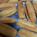 michidayor's cooksnap of when they made 強力粉で♪サクサクなスティックドーナツ.