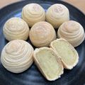 なお321's cooksnap of when they made 蛋黄酥（ダンファンス）☆黄身いりパイ☆.