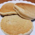 クックE04FUY☆'s cooksnap of when they made HM卵牛乳なし ふわふわ豆乳パンケーキ.