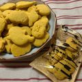 クックQGPOQR☆'s cooksnap of when they made ハロウィンに♡サクサクかぼちゃクッキー♡.