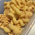 シャボン玉虹色's cooksnap of when they made 保育園おやつ☆1番人気のきなこマカロニ.