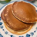 フォーチュン21's cooksnap of when they made ♡強力粉の柔らかパンケーキ♡.